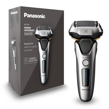 EAN 5025232831265 - Panasonic ES-LV69 Máquina de afeitar de láminas Recortadora Negro, Plata imagen 1