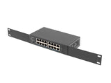 EAN 5901969429015 - Lanberg RSGE-16 switch No administrado Gigabit Ethernet (10/100/1000) 1U Negro imagen 6