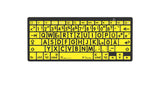 EAN 5707795011581 - Logickeyboard LKB-LPBY-BTON-DE teclado Médico Bluetooth QWERTZ Alemán Negro, Amarillo imagen 1