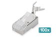 EAN 4016032494997 - Digitus AK-219604-100 conector RJ-45 Transparente imagen 1