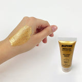 Alpino Gel Con Purpurina Metallic Glitter Caja 6u Oro