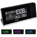 Technoline Wt 539 Reloj De Repisa O Sobre Mesa Reloj De Sobremesa Digital Negro Rectangular