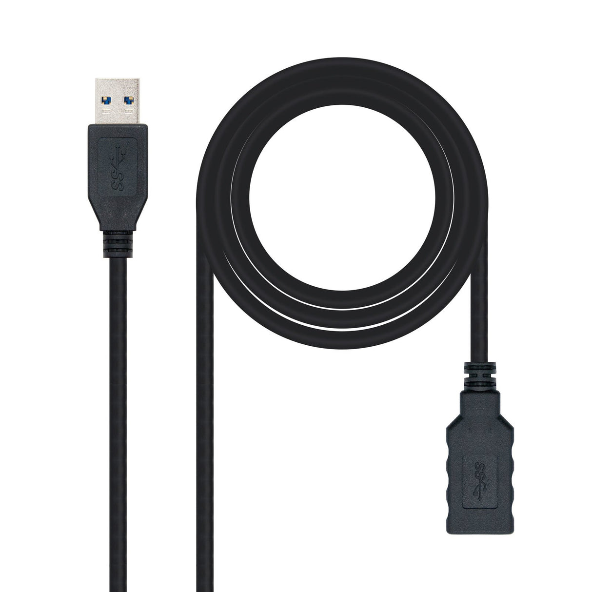 EAN 8433281008106 - Nanocable 10.01.0903-BK cable USB USB 3.2 Gen 1 (3.1 Gen 1) 3 m USB A imagen 1