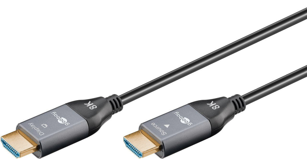 Cable Hdmi A-A 30 Metros Optico Activo 8k 60hz  48gbps Cable Aoc Goobay