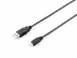 EAN 4015867173411 - Equip 128594 cable USB USB 2.0 1 m USB A Micro-USB B Negro imagen 1