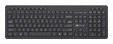 Techly Ictwc006-Us Teclado Inalámbrico Rf 2.4ghz Usb Chocolate