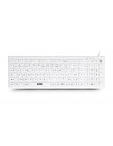 Teclado Español Urban Factory Akb69uf Usb Qwerty Blanco