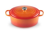 Le Creuset Signature Cacerola 7,5 L Ovalado Naranja