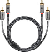 EAN 4040849652936 - Goobay 65293 cable de audio 2 m 2 x RCA Gris imagen 6