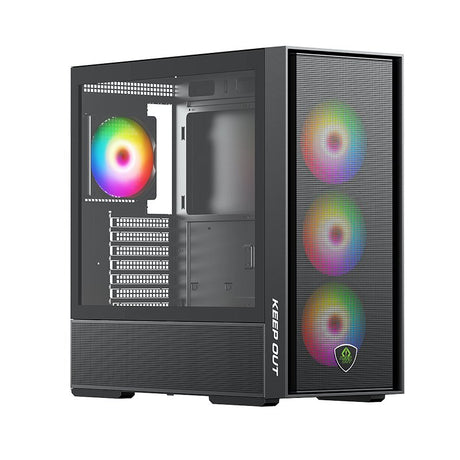 EAN 8435099535591 - KeepOut XC-805 MESH carcasa de ordenador Torre Negro imagen 2