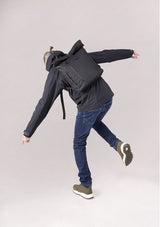 Troika Roll Top Rucksack Troika Negro Roll Top