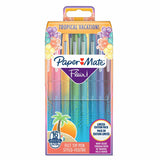 Rotulador Paper Mate Flair Tropical M, Caja De 16, Surtido.
