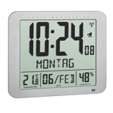 Reloj Radio Digital De Pared, 25 X 3 X 21 Cm