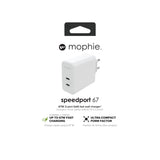 EAN 0840056158269 - mophie 409909304 cargador de dispositivo móvil Portátil, Smartphone, Tableta Blanco Corriente alterna Car imagen 3
