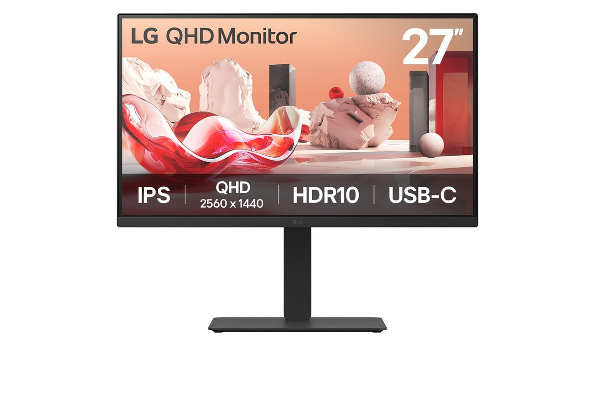 Monitor 27" Lg 27ba75qb-B Business Qhd Ips Black