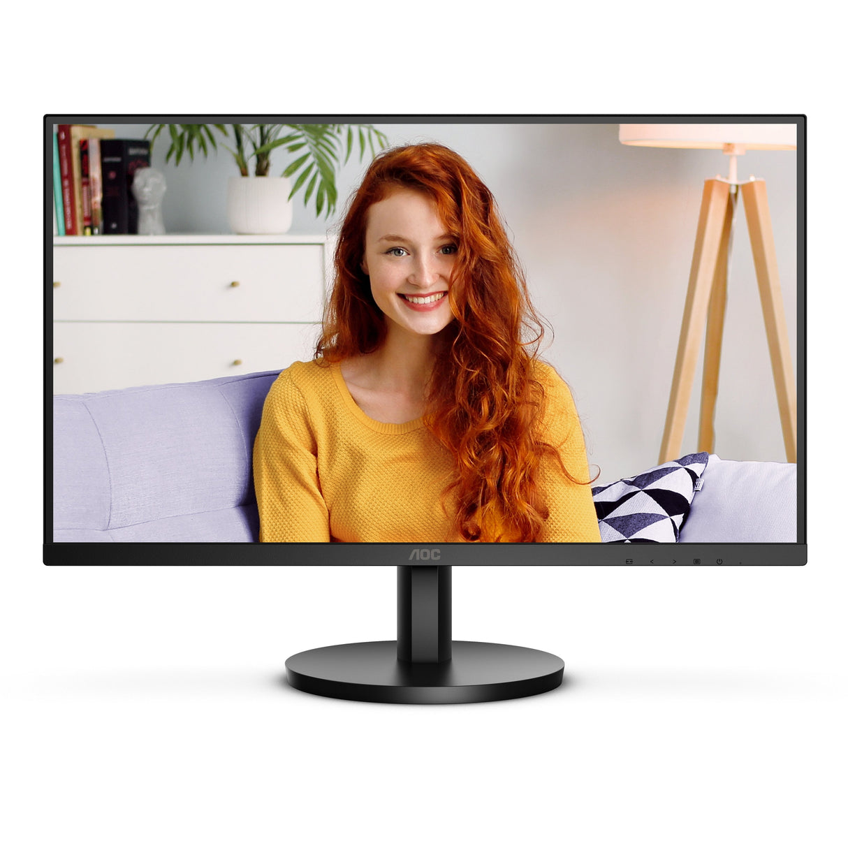Monitor Aoc  27" 27b3hma2 16:09 Hdmi+Vga Va Negro Speaker Retail