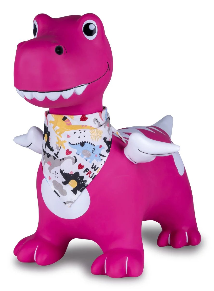 Jamara Hüpftier Dino Con Flügel Hoppydoo Con Pumpe Rosa