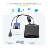 Startech Adaptador Crash Cart Conector Usb Kvm Ord
