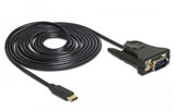 Delock Cable Usb Type-C  1 X Db9 Rs-232 Serie 1,8m