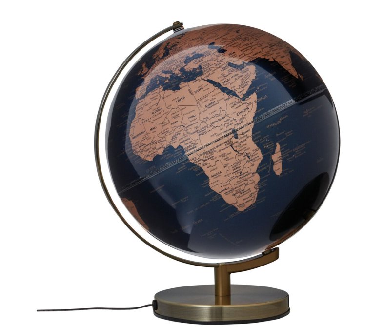 Troika Glohs Mellar Light Antikgold, Dunkelazul