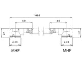 Delock Antennencable Mhf I Stecker Zu Mhf I Stecker 1.13 10cm