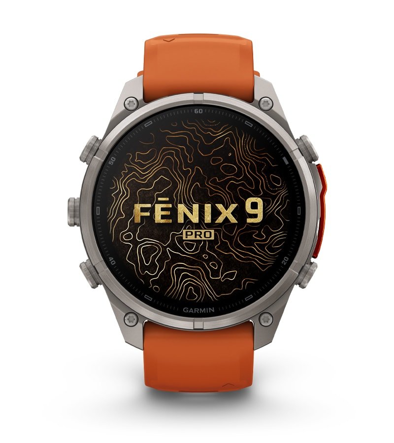 Garmin Fenix 9 Pro Pro 47mm Amoled Inreach Ti Atmn/Sprk Bd,Emea/Aus/Afr 010-04336-01