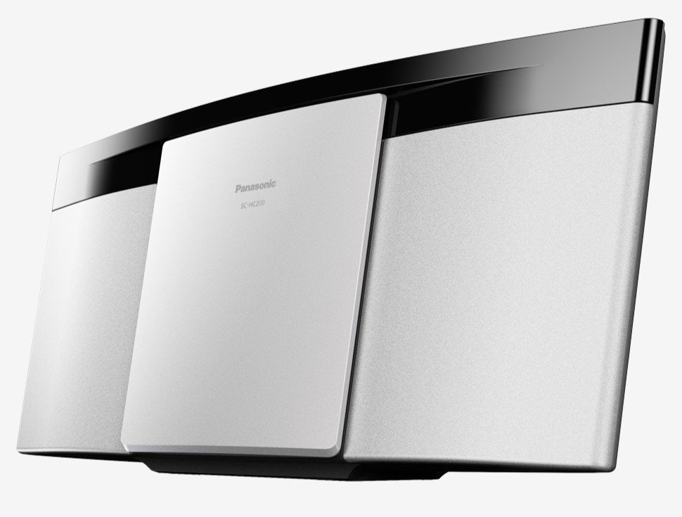 Panasonic Sc-Hc200 Microcadena De Música Para Uso Doméstico Negro, Blanco 20 W