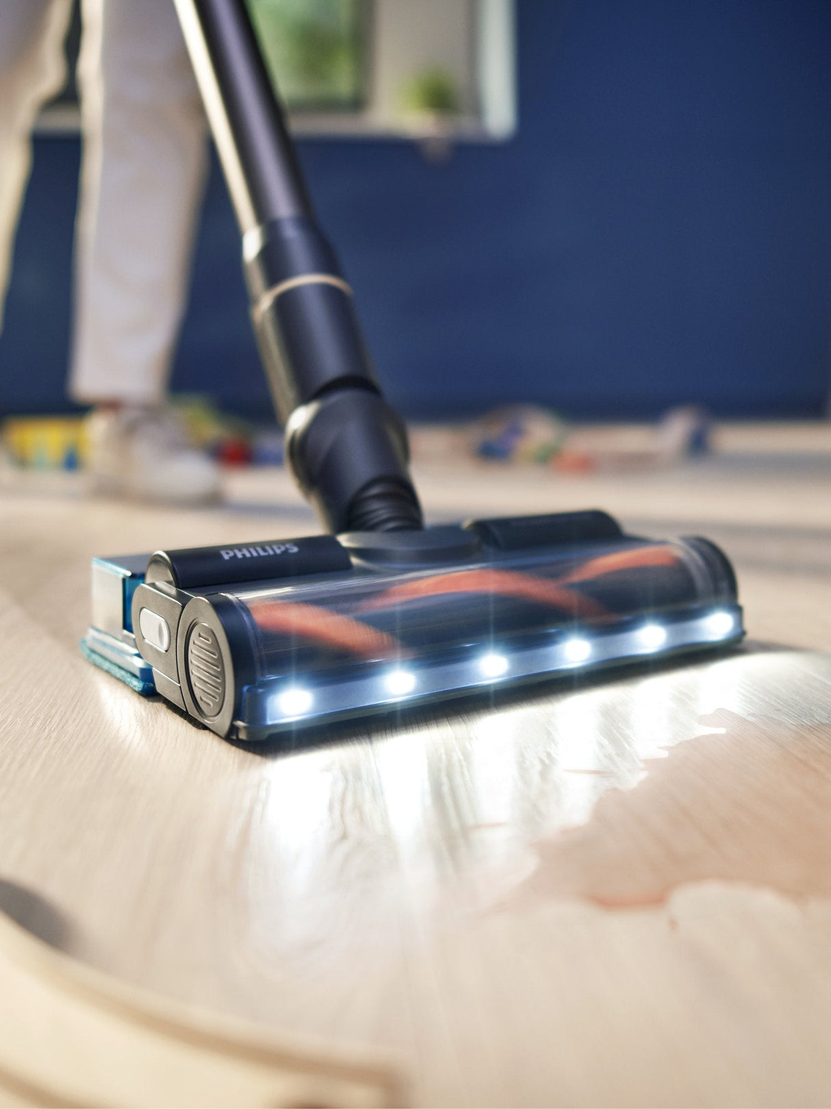 Aspiradora Vertical Inalámbrica Philips Serie 7000 Serie Aqua 7000 Xc7057/01