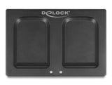 Delock 90610 Escáner De Código De Barras De Anillo 1d Y 2d Con 2,4 Ghz O Bluetooth (2 Piezas) + Estación De Carga