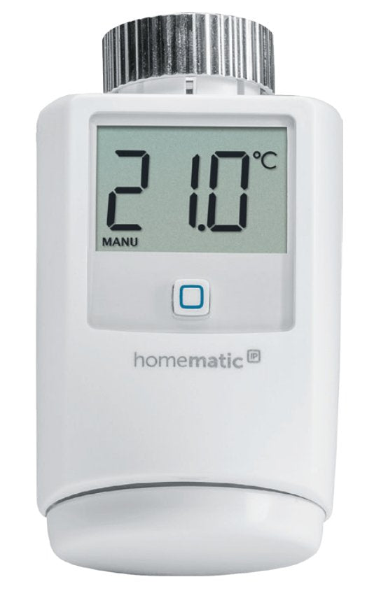 Termostato  Homematic Ip  De Radiador Para El Hogar Inteligente (Hmip-Etrv-2), Termostato De Calefacción 140280a0