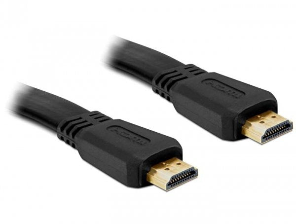 Delock Cable Hdmi Plano Con Ethernet M/M 5m 4k, 120 Hz