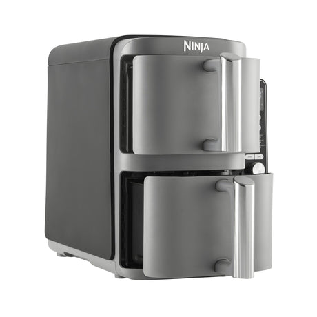 EAN 0622356280822 - Ninja SL400EU freidora Doble 9,5 L 2470 W Freidora de aire caliente Negro, Gris imagen 3