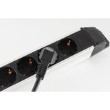 EAN 4017538131133 - S/CONN maximum connectivity 09-20165 base múltiple 1,5 m 6 salidas AC Interior Negro, Blanco imagen 3