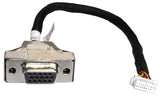 EAN 0811686005735 - Shuttle PVG01 VGA port expansion kit for Slim-PCs 15-pin Mini D-Sub 2 x 10-pin Negro, Acero inoxidable, B imagen 1