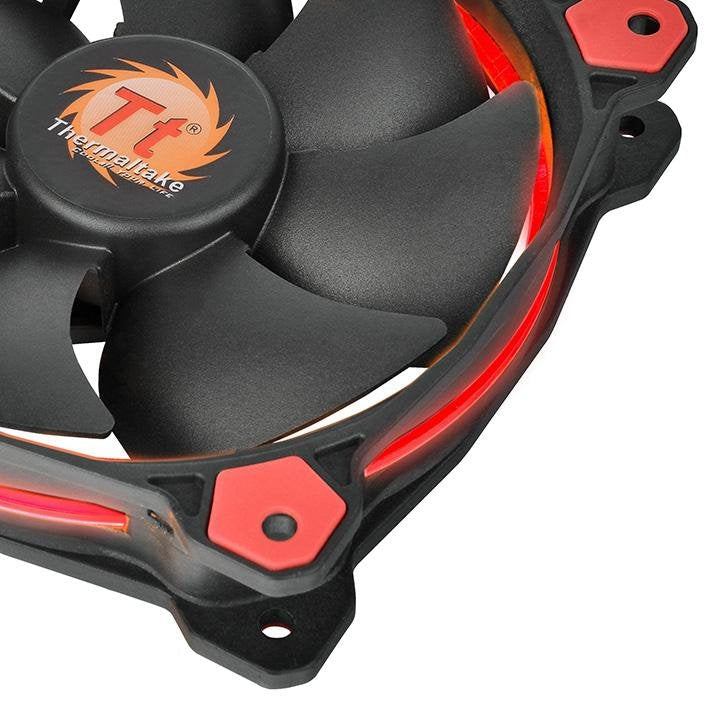 EAN 4717964400734 - Thermaltake Riing 12 Carcasa del ordenador Ventilador 12 cm Negro, Rojo imagen 4