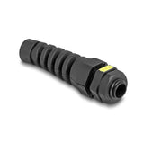 Delock 60624 Conector De Cable M12 Con Ventilación Y Alivio De Tensión Ip68 Polvo E Impermeable Negro 2 Piezas