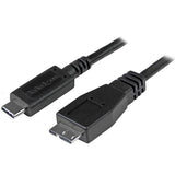 EAN 0065030867023 - StarTech.com USB31CUB50CM cable USB USB 3.2 Gen 2 (3.1 Gen 2) 0,5 m USB C Micro-USB B Negro imagen 1