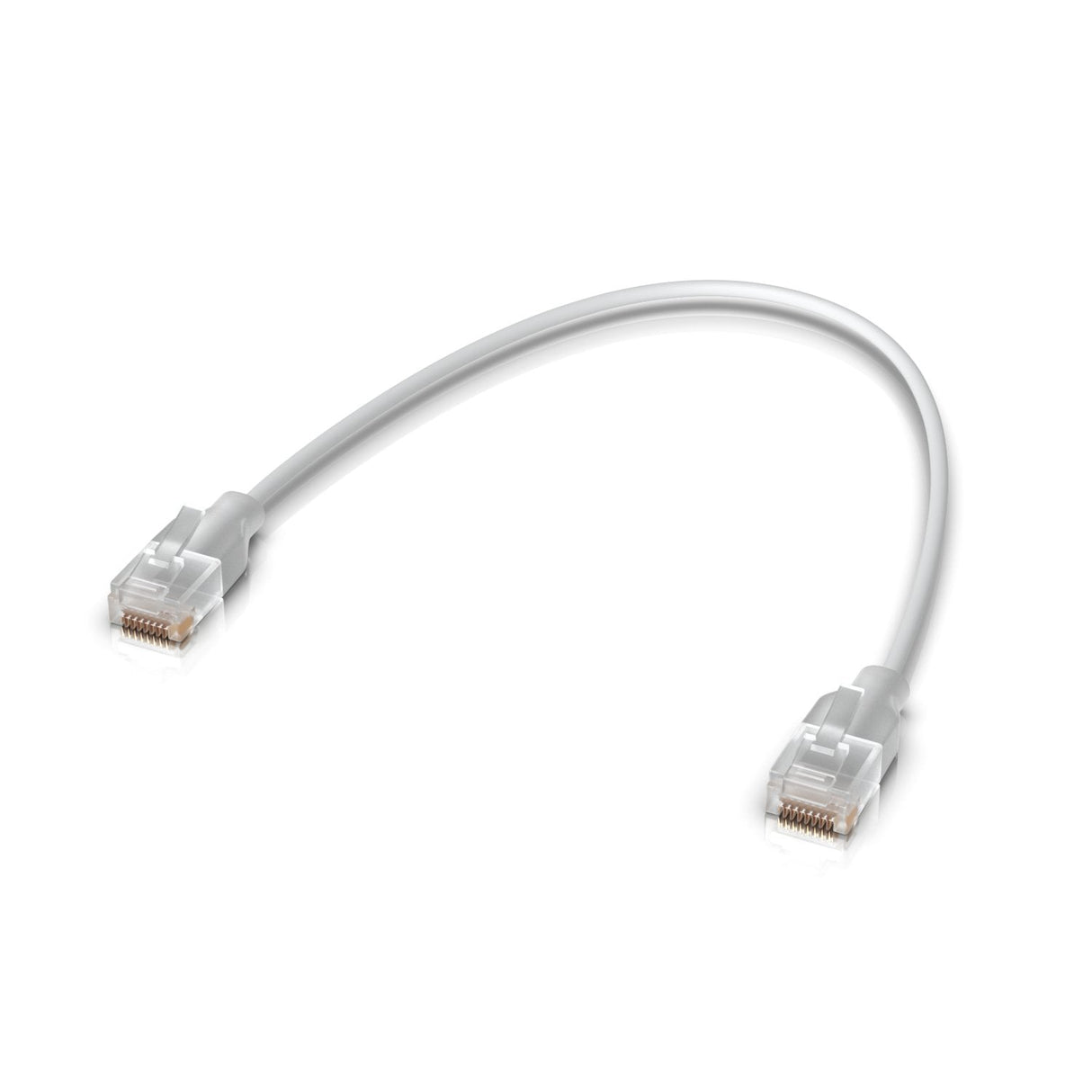 Cable Ubiquiti Uacc-Cable-Patch-El-0.15m-W  De Red Translúcido, Blanco 0,15 M Cat6