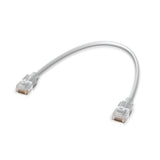 EAN 0810084695630 - Ubiquiti UACC-Cable-Patch-EL-0.3M-W cable de red Translúcido, Blanco 0,3 m Cat6 imagen 2