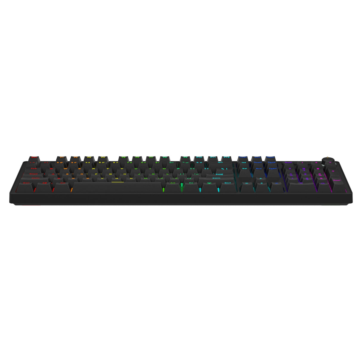 Savio Styx Outemu Peach Silent Teclado Juego Bluetooth Qwerty Internacional De Ee.Uu. Negro