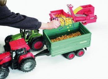 Cosechadora De Patatas Bruder Grimme Se 75-30 Con 80 02130
