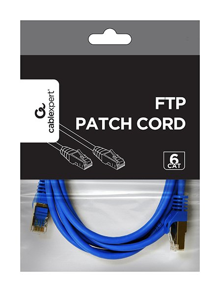 Gembird Cable De Red Ftp Cat6 Awg24 2m Azul