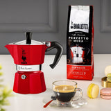 EAN 8006363074520 - Bialetti Moka Express Cafetera italiana 0,13 L Rojo imagen 4