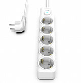 Regleta Inca Ipw-44gb  Blanco 5 Salidas Ac 230 V 1,5 M
