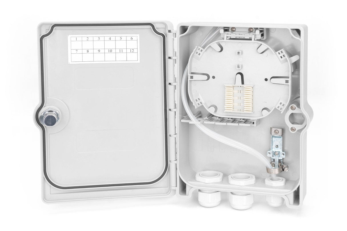 Digitus Dn-968913 Caja De Distribución Para Exterior Para 6 Adaptadores Sc/Dx,