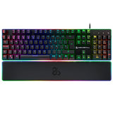 Teclado Español  Gaming Newskill  Gungnyr Ns-Kb-Gungnyr-Gat-Red