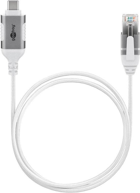 EAN 4040849743894 - Goobay 74389 cambiador de género para cable USB 3.1 type A RJ45 Blanco imagen 4