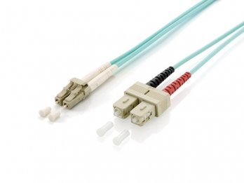 Equip Cable De Conexion De Fibra Optica Lc/Sc-Om3 1m