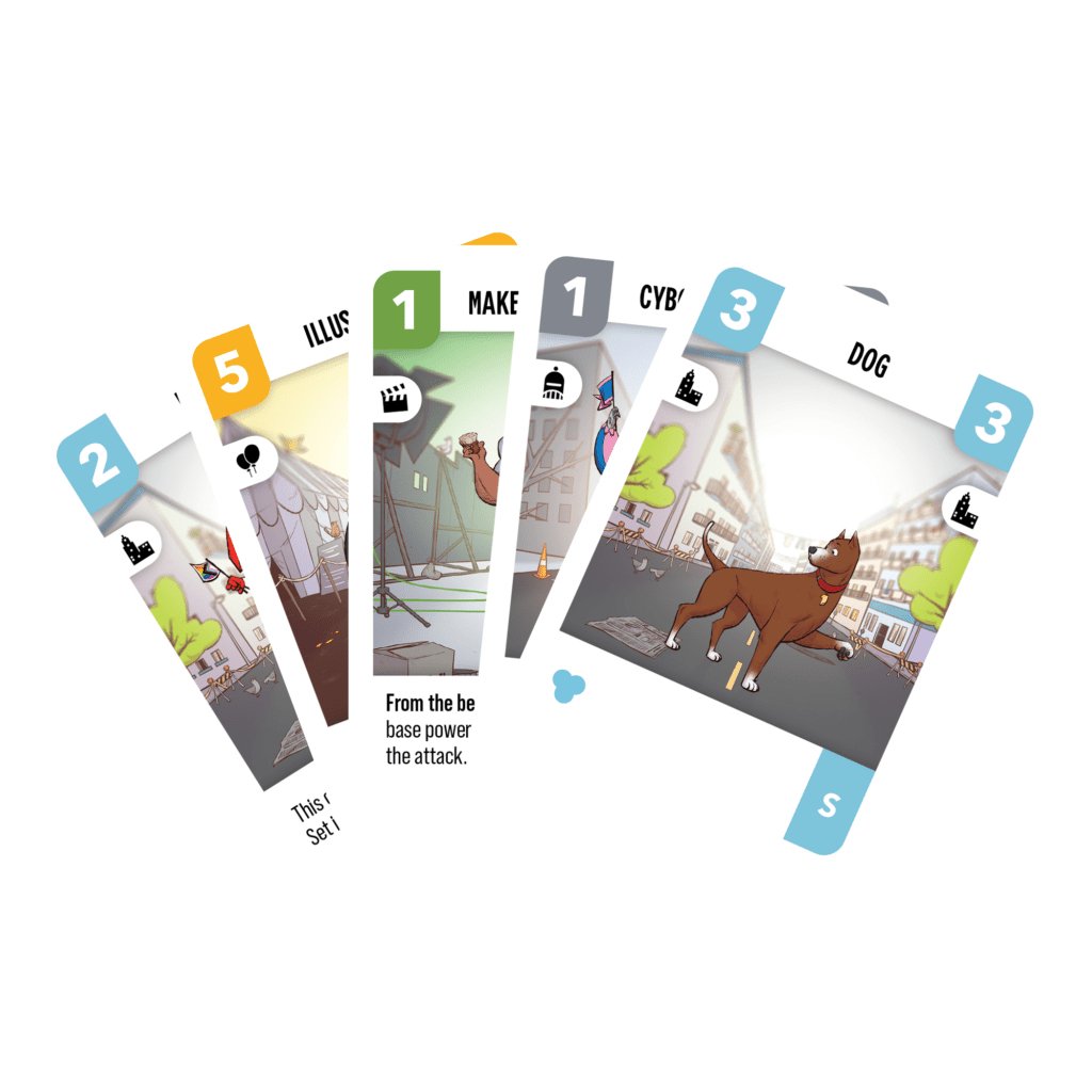 Asmodee Challengers!, Juego De Cartas Zmnd0028