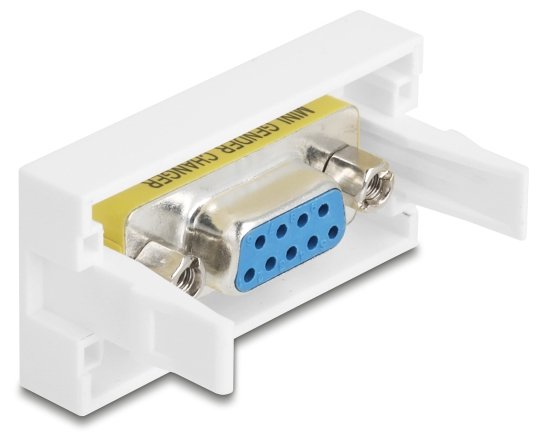 Easy 45 Modul Sub-D 9 Buchse Zu Buchse 22,5 X 45 Mm